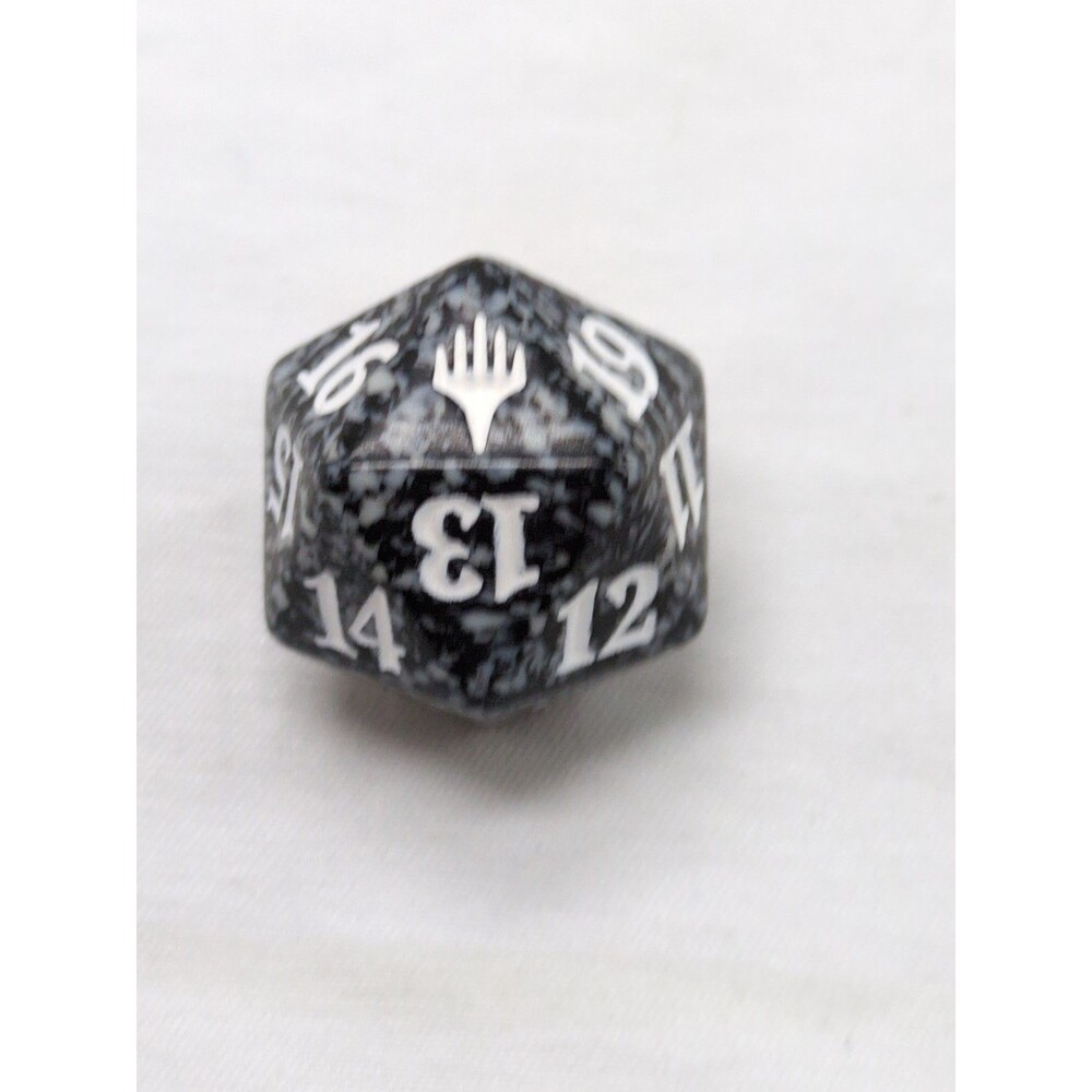 Magic The Gathering Planeswalker Black D20 Spindown Die